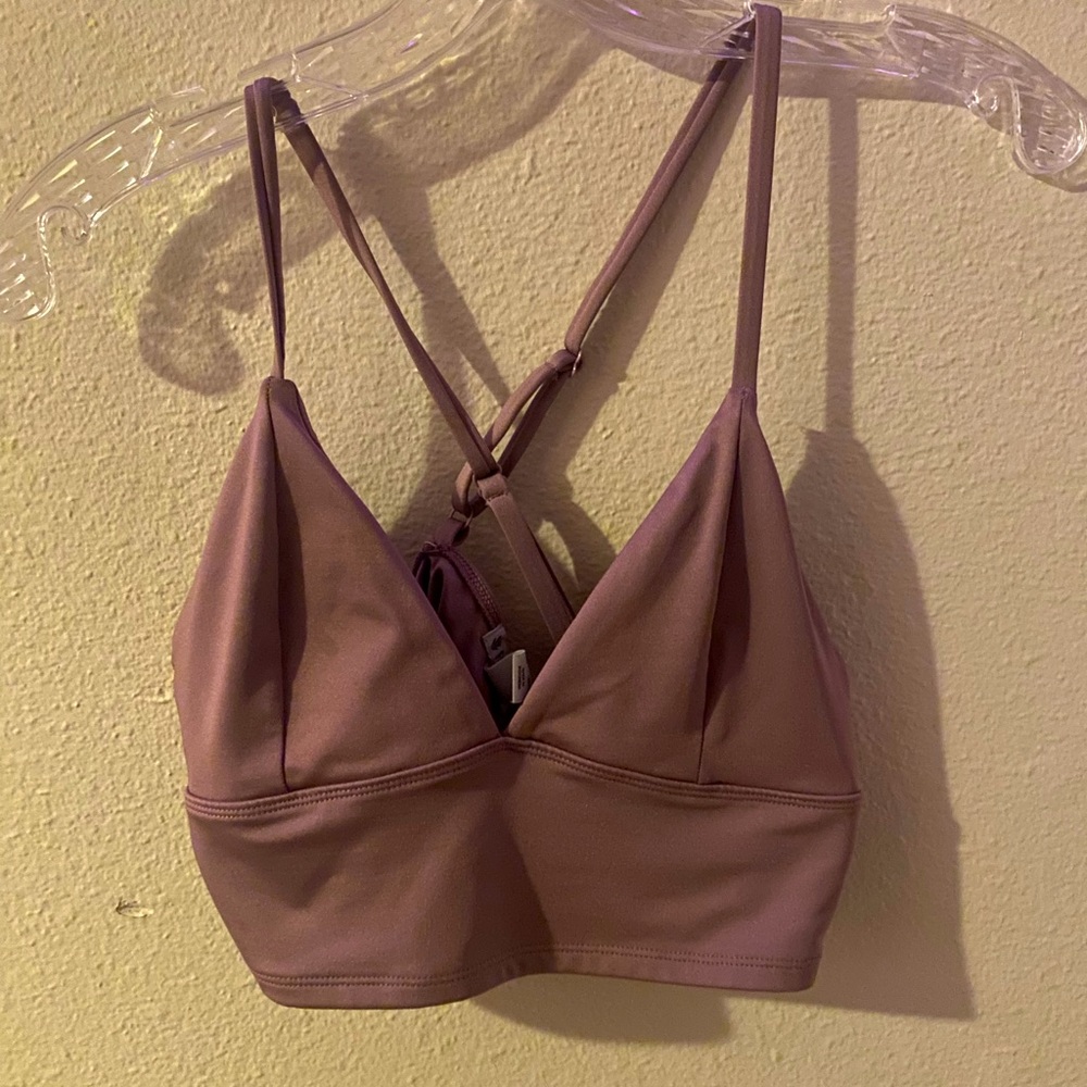 mauve going out/athletic tank
